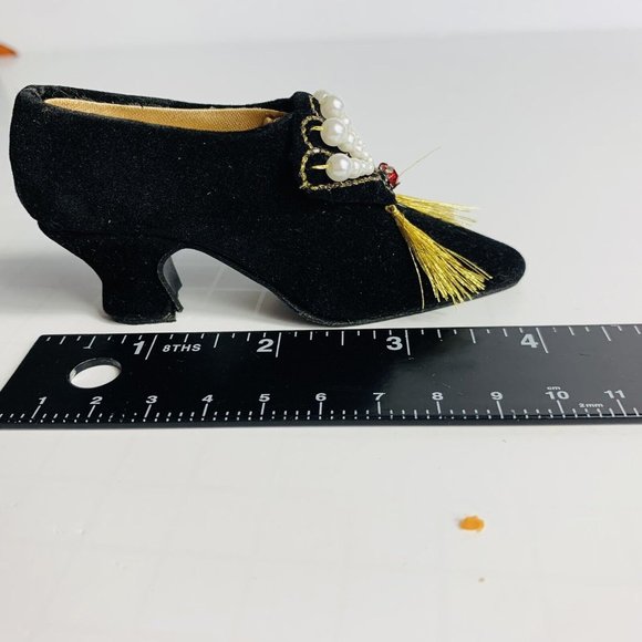 Lot Of 8 Assorted Miniature Shoes Ks Collection Victorian Heels Pumps No Boxes - Picture 15 of 16